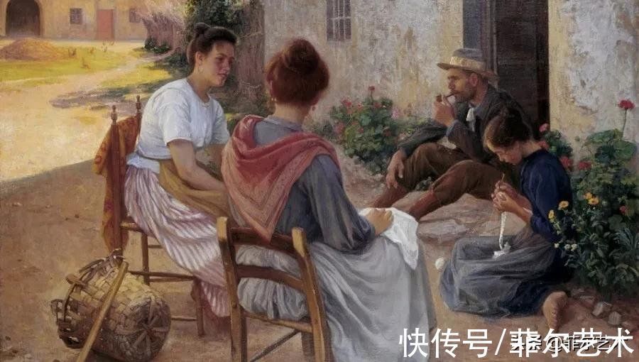 丹尼尔$芬兰第一代女性艺术家之一,艾琳·丹尼尔森的油画作品欣赏