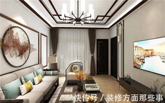 装修|91㎡新中式装修效果图,两居室打造温馨小屋,真是美出新高度