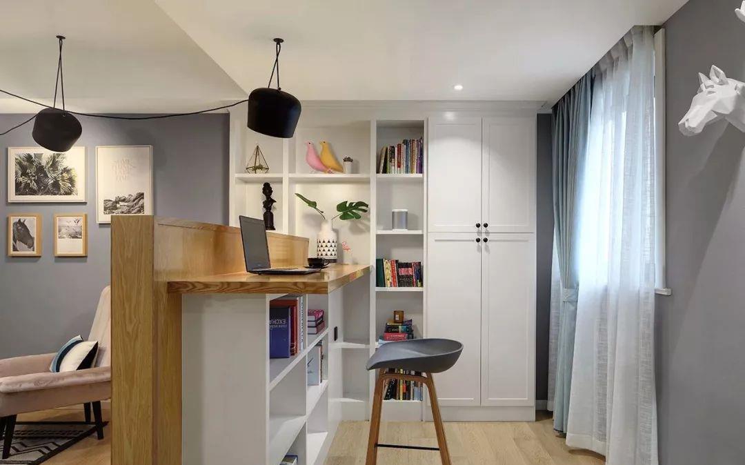 操作台|小户型这样装吧台,既是隔断又是餐桌,情调满分还不占空间!