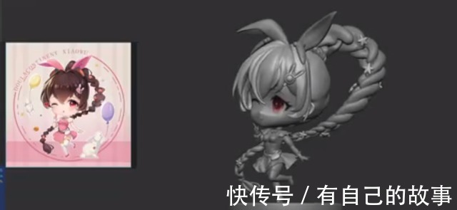 手办|斗罗小舞Q版手办曝光,蓝色头发,身材比例绝佳,造型很灵动!