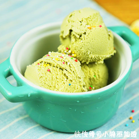 夏日|庭版冰淇淋:在家就能做的冰淇淋,夏日冰淇淋系列五绿茶冰淇淋