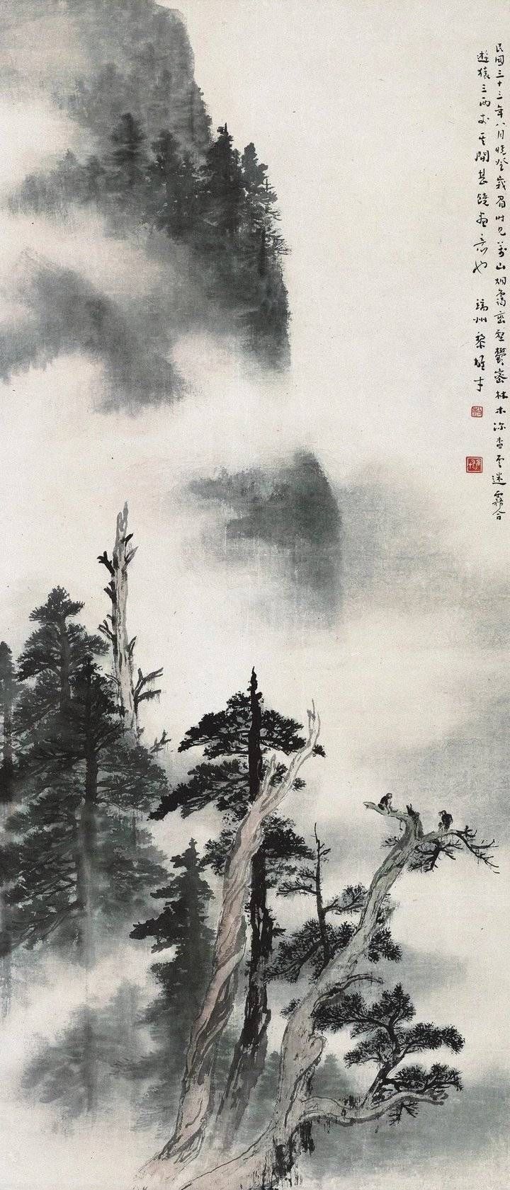  老辣|黎雄才山水：气势雄浑，风格老辣