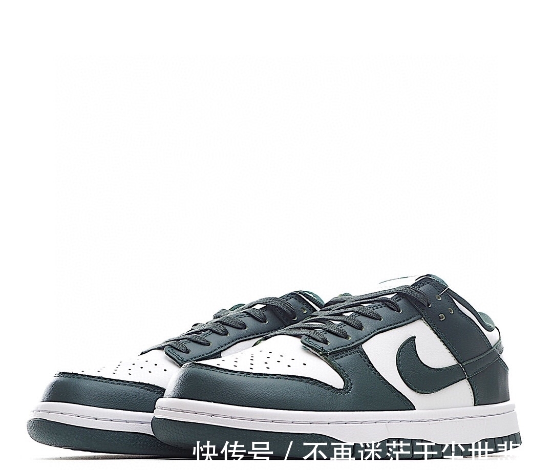 Nk SB Dunk Low "Team Green" 密歇根白绿