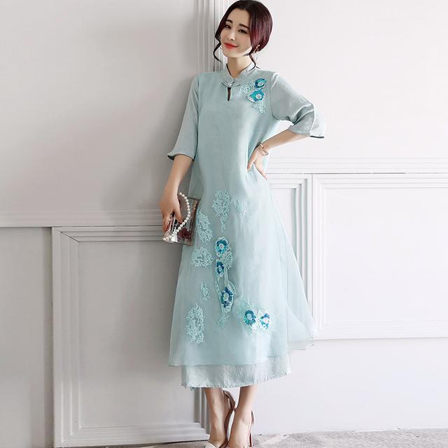 旗袍|穿旗袍的女人,举手投足间都是东方女性的贤淑