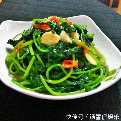 红薯叶|再苦不能苦孩子,常给孩子吃此菜,再贵也别省,视力好,个头也高