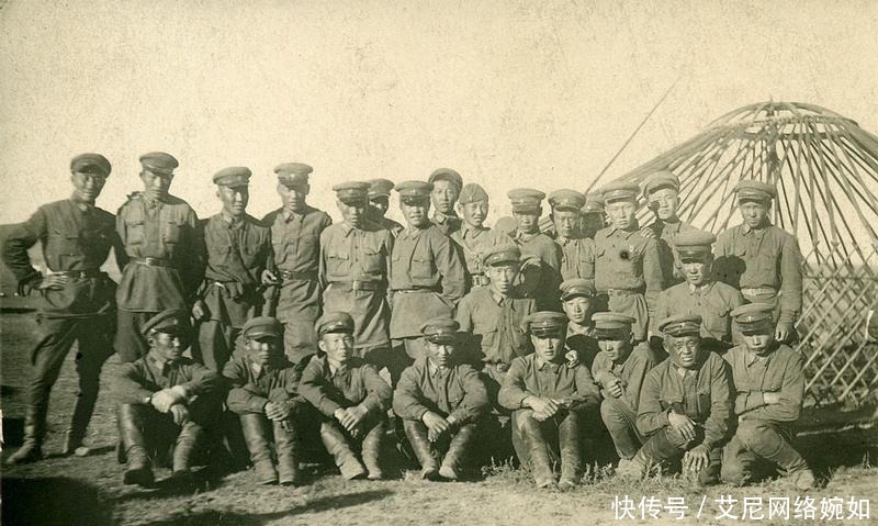 蒙古|老照片 三四十年代外蒙古的苏联红军