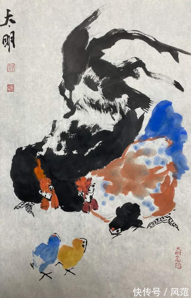 书画南北方@《书画南北方》陈太明画鸡虎年新作展