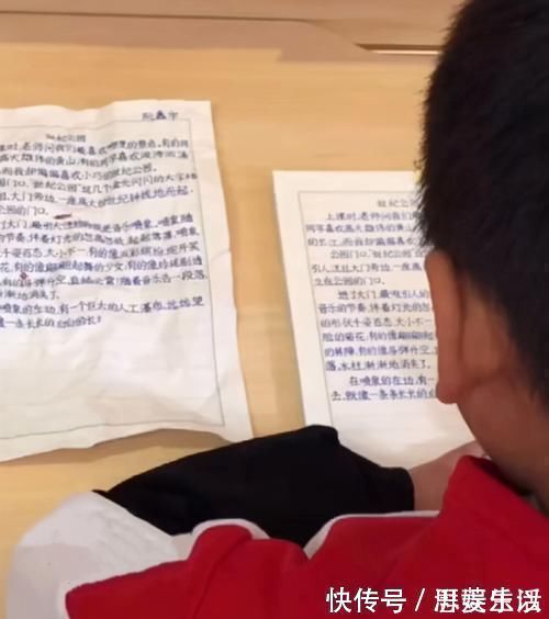 印刷体|3年级男孩的作业本走红,字迹堪比“印刷体”,妈妈却开心不起来