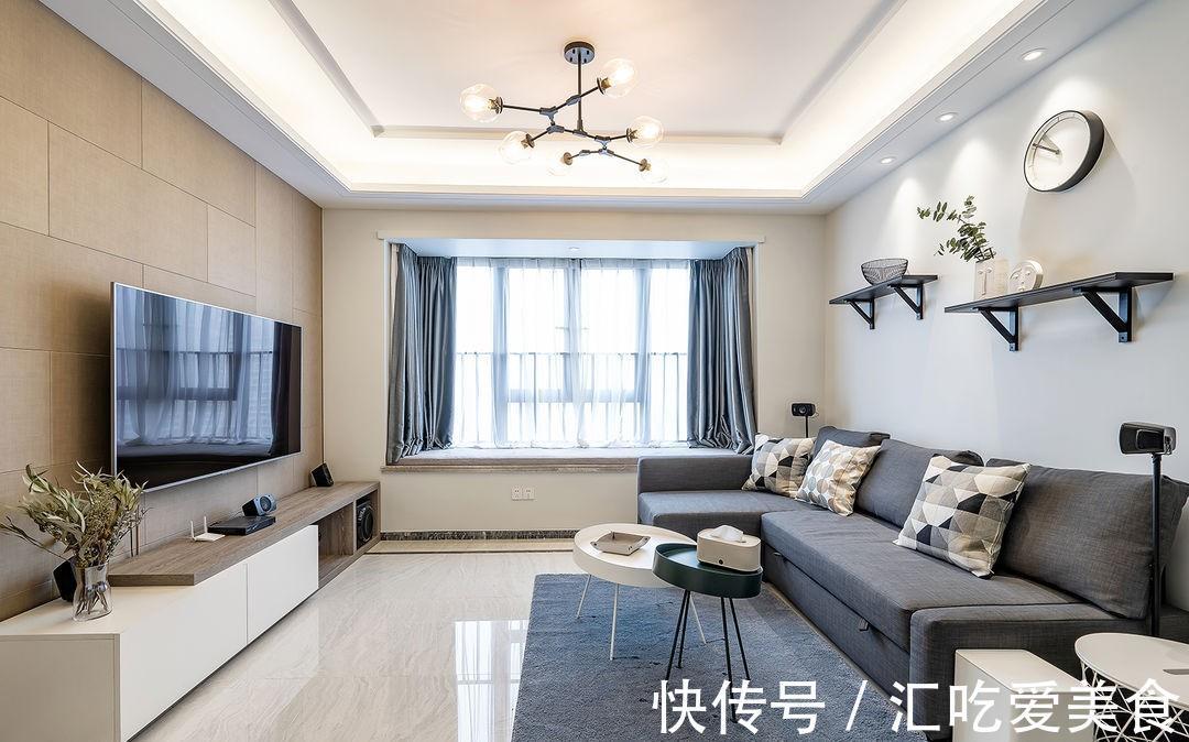 家装|85平的北欧家装,一个精装的小家,享受浪漫的慢生活