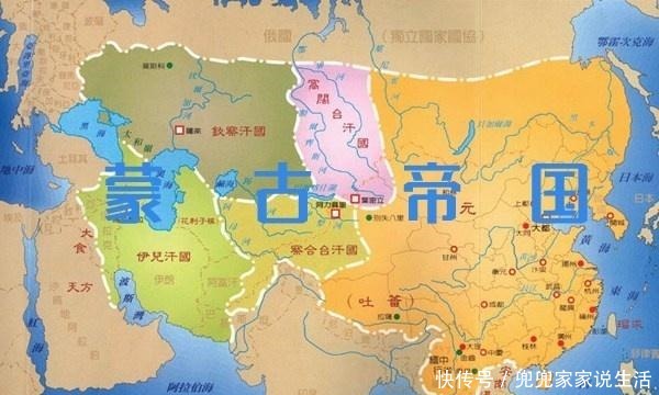 蒙古人建立的四大汗国哪个实力最强他们