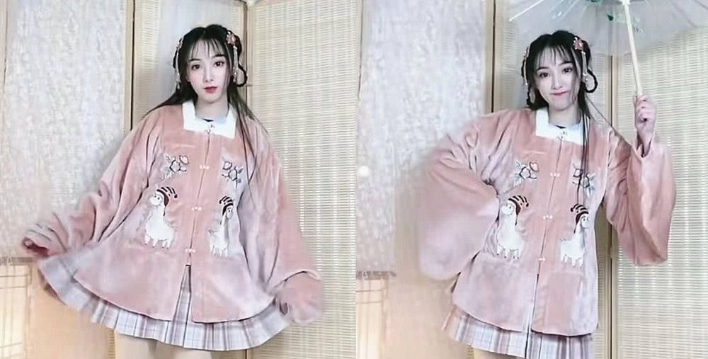 LO|有种混搭叫“汉服+JK”,可甜可咸不烂街,LO娘看了都眼红