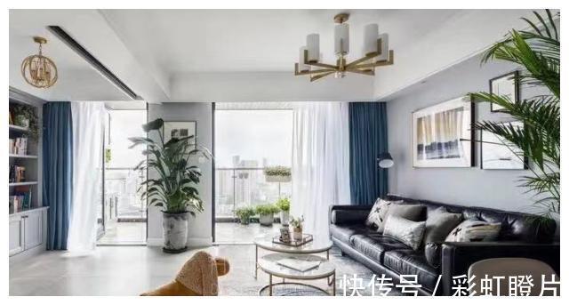 折叠窗|她家不豪华,可一进门就被迷住了,将美式复古优雅发挥到了极致!