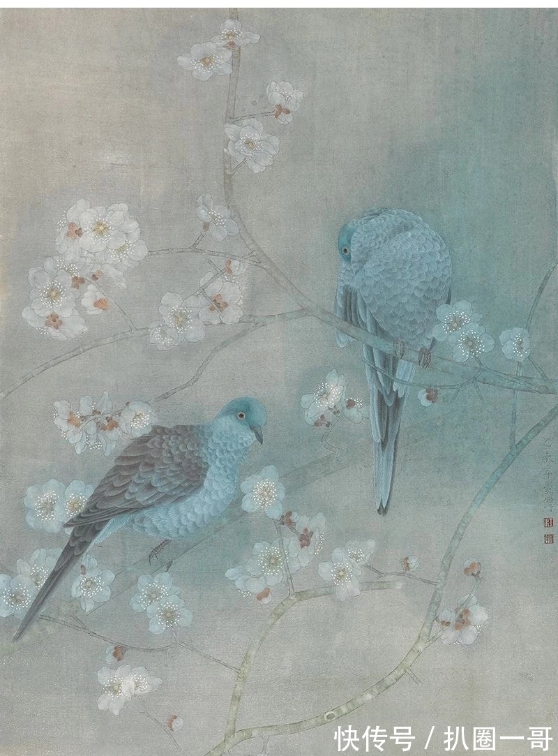 花鸟画&情境夺人｜江宏伟的“宋代”花鸟画