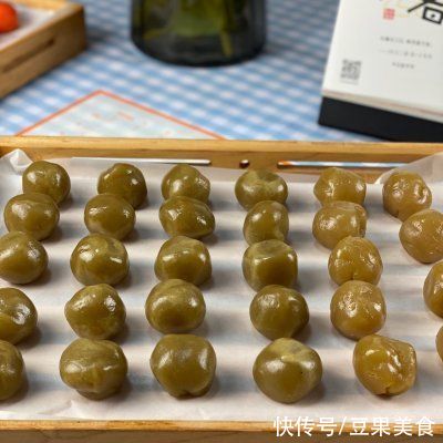 柿子|今年必须做的好柿花生月饼