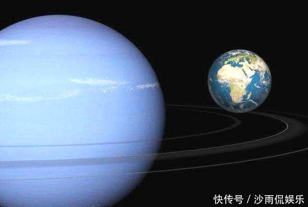 海王星究竟有多庞大？一个坑都比地球大，风速=地球台风100级