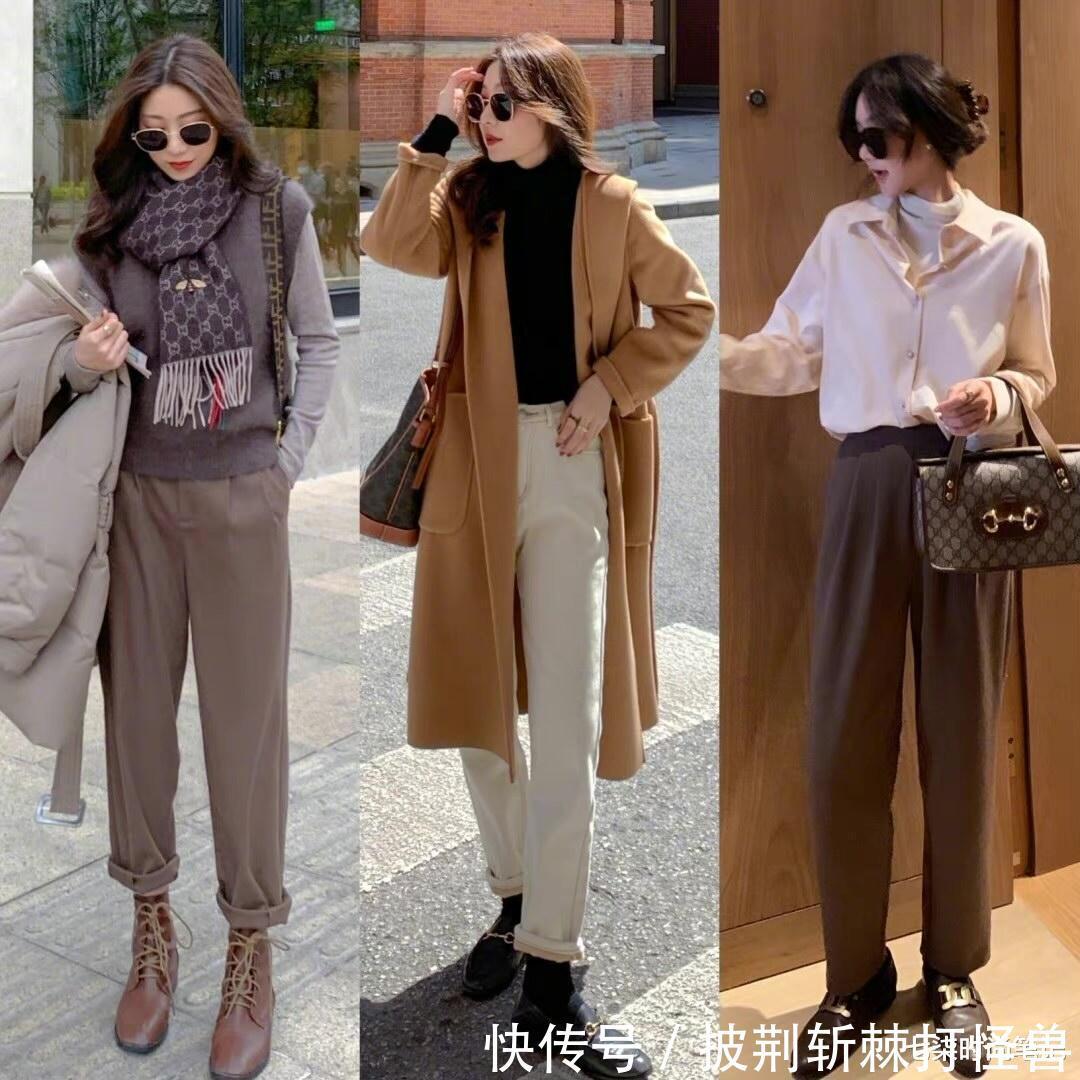 色系|要气质也要温度,秋冬简约轻熟风穿搭范本,温柔与干练并存