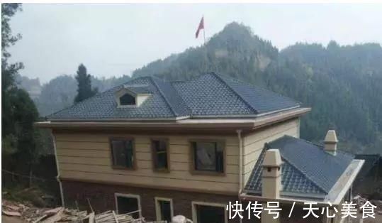 完工|实拍丨80后回乡替父母盖房养老,40万小别墅成全村最豪宅