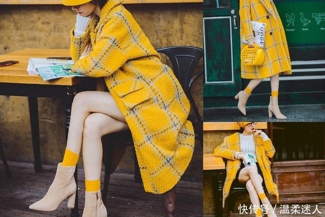 从去年火到现在的“粗跟”小短靴,搭配对了就很潮,谁穿谁时髦!