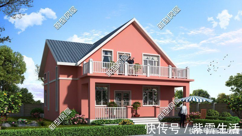 农村|农村盖房高度不能超10米,这样建邻居都点赞,第6套只需20万