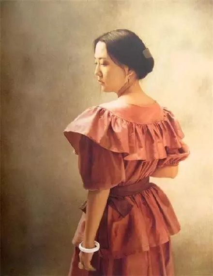 油画@日本著名油画家 森木草介,一辈子只画一个模特经典作品欣赏