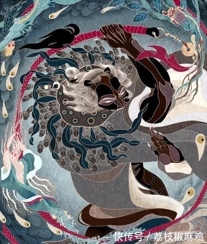 绘画#清华大学才女尧立,她笔下的插画,美到让人窒息