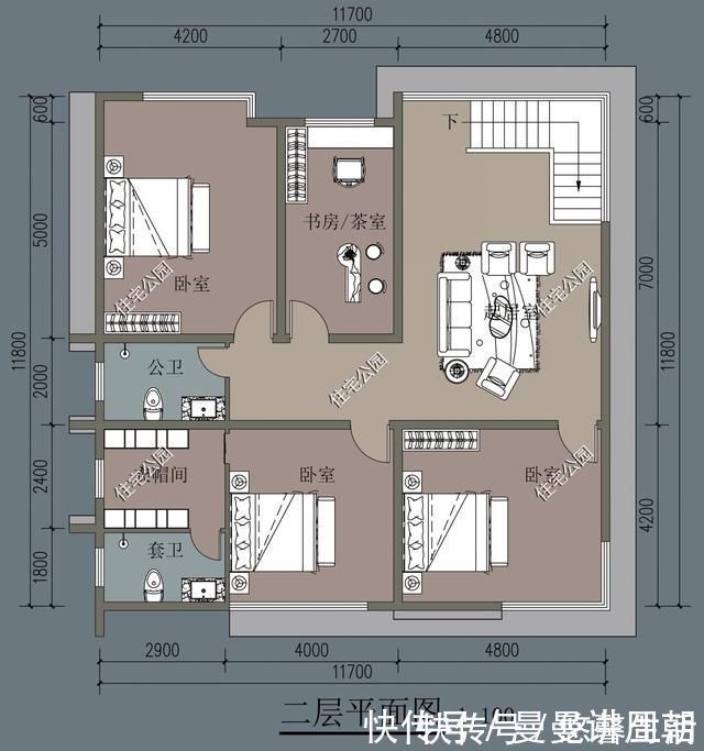 起居室|30万回农村建养老房，能栽花还能养鸡鸭，邻居要把门槛都踏破