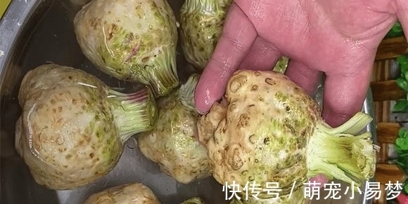 芹菜根|秋季,市场碰到它别错过,不用去皮,洗净加料一腌,比泡萝卜好吃