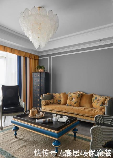 一半皇家风,一半现代感,营造高贵矜持的新家,让朋友羡慕不已