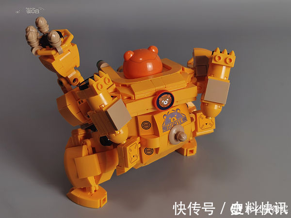 说明书|虚测评 篇二百零三:小鲁班的熊出没机甲可可爱爱的蹦到你面前