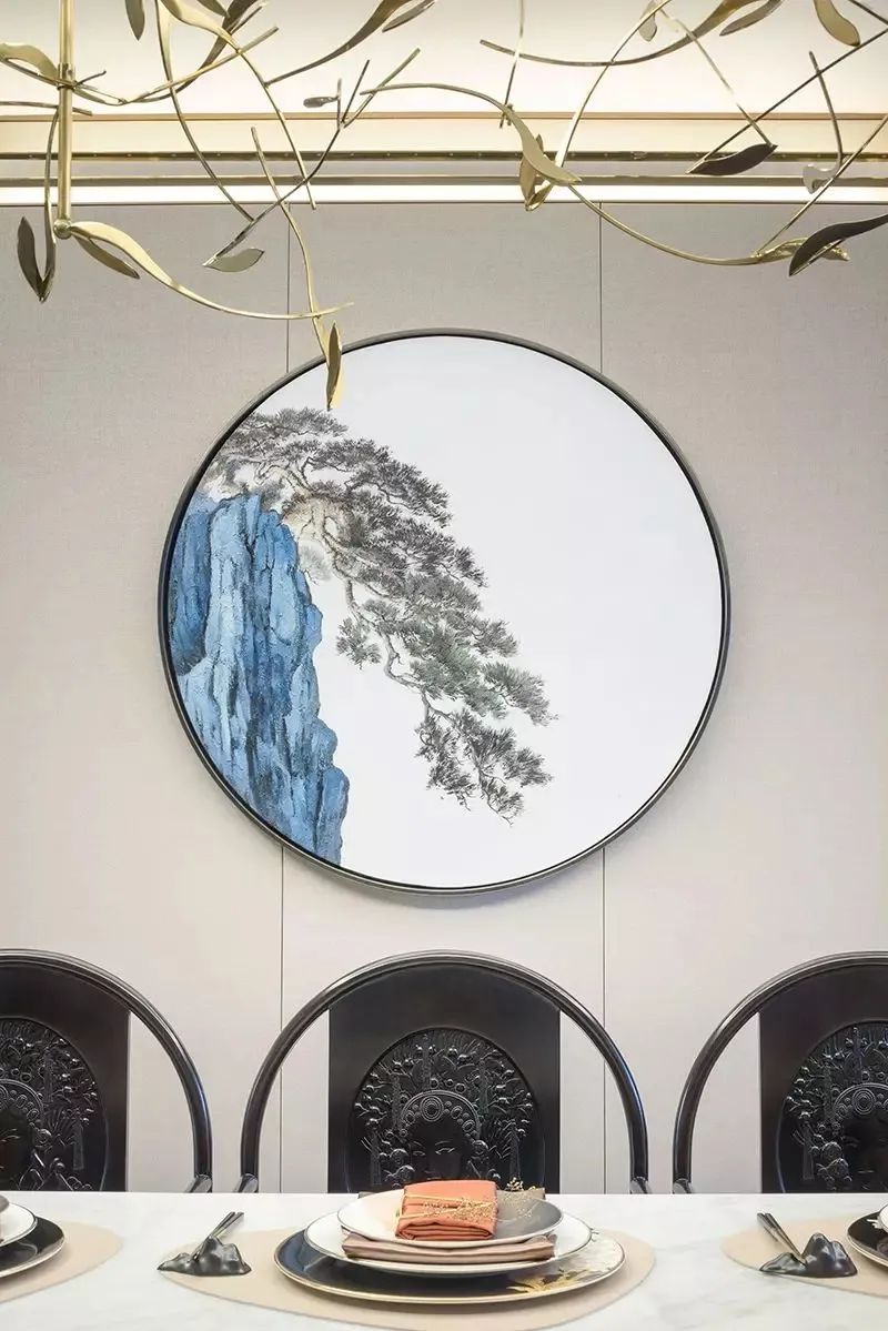 皮艺|150㎡现代中式，简雅舒适、禅意高级，融艺术入生活的设计