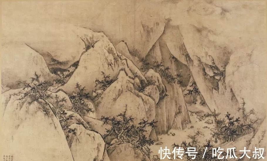 王履&由元入明第一个山水画家,看似宋代绘画,风格奇险,震撼人心!