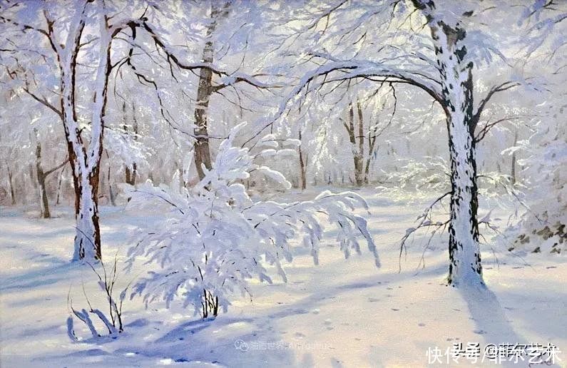 油画|「风景油画」安静的风景，唤醒了人们美好的感觉和回忆