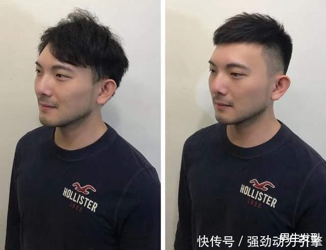 发型|男生剪对发型如“改容”!试试清爽的短发,剪完比刘海发型帅多了