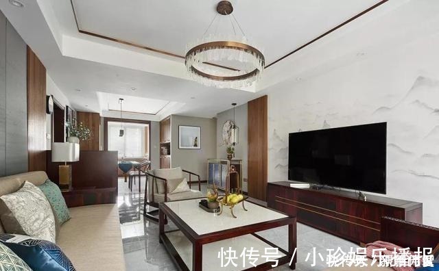 中式风格|138㎡新中式雅居，如梦如画，宛如世外桃源般生活！