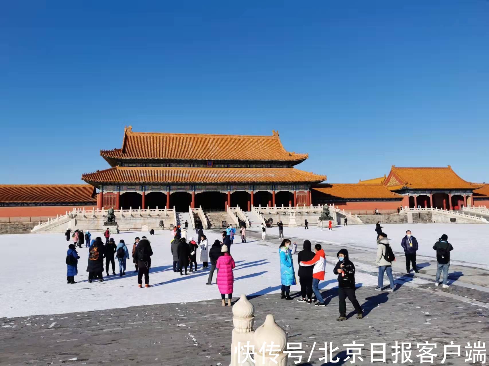 中华文明|“惊喜盲盒”再度来袭，中外记者访雪后故宫观开年大展