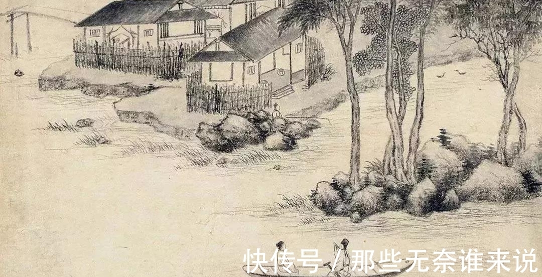 项氏@大收藏家项元汴之孙项圣谟,因国破转变画风,用朱色怀念明王朝