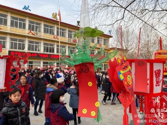 三马路小学@坊子区三马路小学“中国风·多彩童年”花灯展