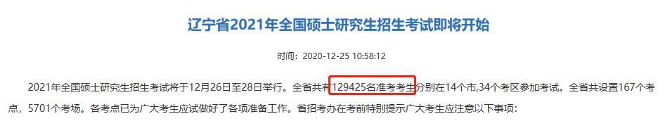 21考研各省考研人数汇总 ！