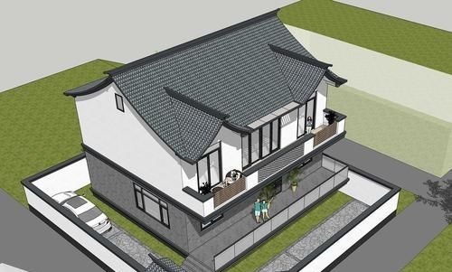 客餐厅|最美自建房小别墅，只花50万就盖起，赏月观花，334㎡里处处皆景