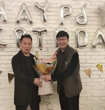  参观|中华美食春晚总导演喻太均受邀走进佰晟集团参观交流