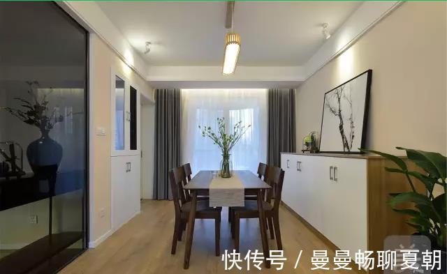 空间|餐厅再小，也要装个餐边柜！不仅增加收纳空间，还好看又实用！