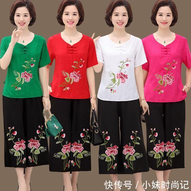 短袖 妈妈自从穿了这些上衣,衣柜里的衣服都不想再穿了