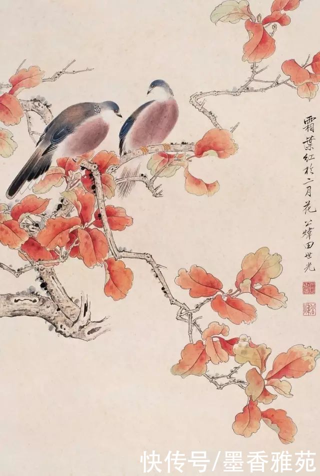 精品|太美了，艺术大师田世光精品花鸟画作品欣赏