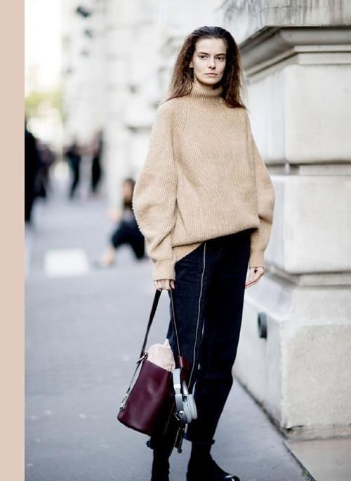  高领|别再乱买“高领毛衣”了！选款时注意这4个要点，穿对才有女神范
