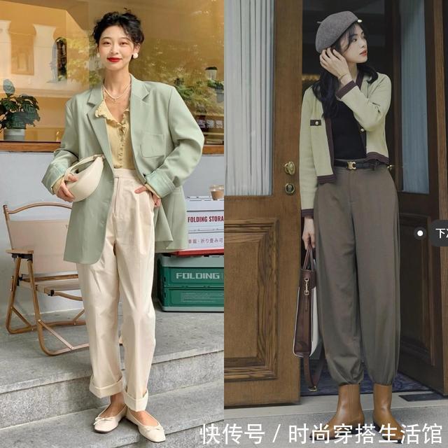 阔腿裤|秋天穿阔腿裤,搭什么鞋子才好看又时髦?