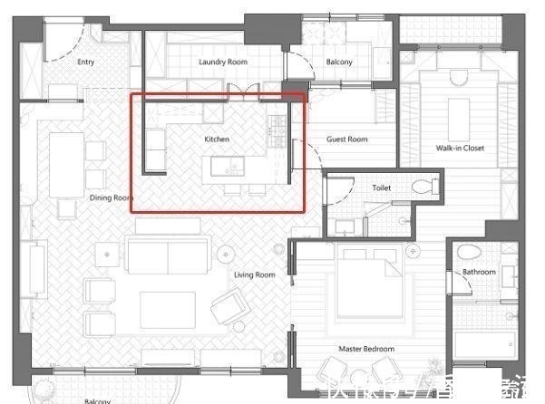 百叶窗|难道是疯了她居然把150㎡大户型，三室改两室，不过效果真大气！