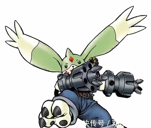 加鲁|他是来自中国的驯兽师,他的数码兽能进化为天使,却不走天使的进化路线