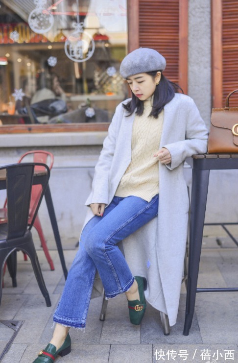 阔腿裤|秋冬告别小白鞋,这双“乐福鞋”才是精致女孩该有的,显高又显瘦