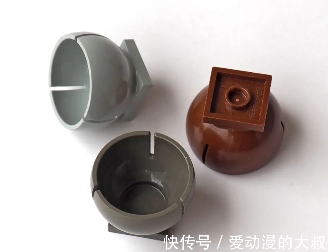 半球|乐高MOC拼搭元素使用分析之:空心半球及六边面板元素