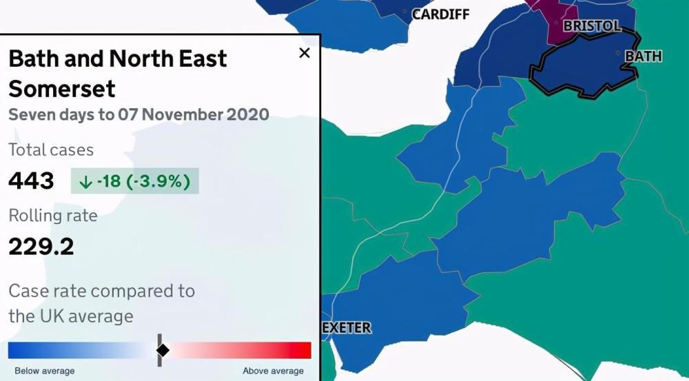 影响|英国二次封国难敌新冠？图解英国热门大学所在30个区域疫情形势对留学影响